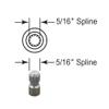 Prime-Line H 3502 9 In. Aluminum Diecast, Casement Operator, Left Hand, Teardrop Type (Single Pack) view 3