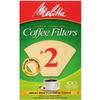 Melitta Cone Coffee Filter #2 100 Count- Natural Brown view 1
