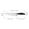 HENCKELS Forged Synergy 8-inch Chef's Knife view 3
