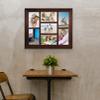 Malden International Designs Berkeley Beveled Edge Wood Collage Picture Frame, 7 Option, 7-4x6, Walnut view 3
