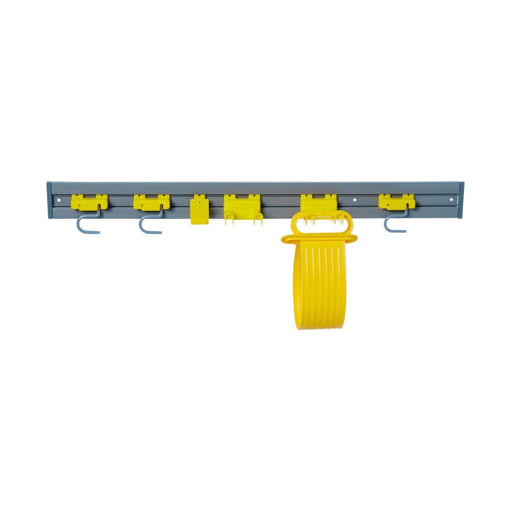 Rubbermaid Closet Organizer/Tool Holder, 34-Inch Width, Gray (RCP199300)