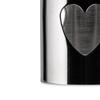 Alessi AKK10 H Girotondo - Open-Work Napkin Ring in 18/10 Stainless Steel, Heart. view 3