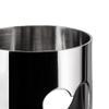 Alessi AKK10 H Girotondo - Open-Work Napkin Ring in 18/10 Stainless Steel, Heart. view 4