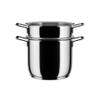 A Di Alessi,AJM306SET "POTS & PANS", Pasta-set in 18/10 stainless steel mirror polished,5 qt 9  oz view 2