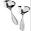 Alessi Mami 10-1/4-Inch by Salad Set, Mirror Polished, Silver view 1