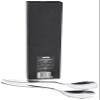Alessi Mami 10-1/4-Inch by Salad Set, Mirror Polished, Silver view 2