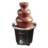 Nostalgia 3 Tier Electric Chocolate Fondue Fountain Machine for Parties - Melts Cheese, Queso, Candy, and Liqueur - Dip Strawberries, Apple Wedges, Vegetables, and More - 24-Ounce - Black, Small view 1