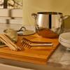 Alessi 502 - Spaghetti tongs in 18/10 stainless steel. view 4