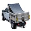 Buyers Products DTR7515 Aluminum Tarp System with Mesh Tarp, 7-1/2 x 15 Feet  Dump Body Tarp Kit, Heavy Duty Double-Stitched Hems, Brass Grommets, Telescoping Roller, Complete Hardware Included view 2