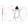Winsome Wood TV Tray Set view 3