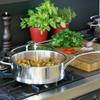 Demeyere Atlantis 2.6-Quart Saut Pan with Lid view 2