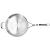 Demeyere Atlantis 2.6-Quart Saut Pan with Lid view 4