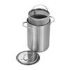 Demeyere RESTO Stainless Steel Asparagus/Pasta Cooker Set, 4.7-Quart, Silver view 1