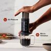 AeroPress Original Coffee and Espresso-style Maker, Barista Level Portable Coffee Maker with Chamber, Plunger, & Filters, Quick Coffee and Espresso Maker view 2