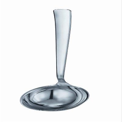 Rsle Stainless Steel Soup Ladle, Flat Handle, 3.7-Ounce