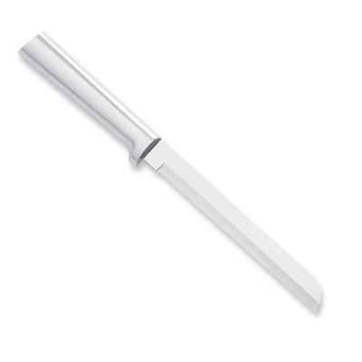 RADA Cutlery 6" Bread Knife (R136), Stainless Steel Serrated Blade, Made in USA, Silver Handle