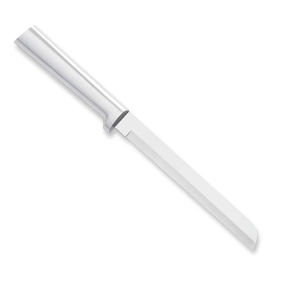 RADA Cutlery 6" Bread Knife (R136), Stainless Steel Serrated Blade, Made in USA, Silver Handle