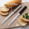 RADA Cutlery 6" Bread Knife (R136), Stainless Steel Serrated Blade, Made in USA, Silver Handle view 3