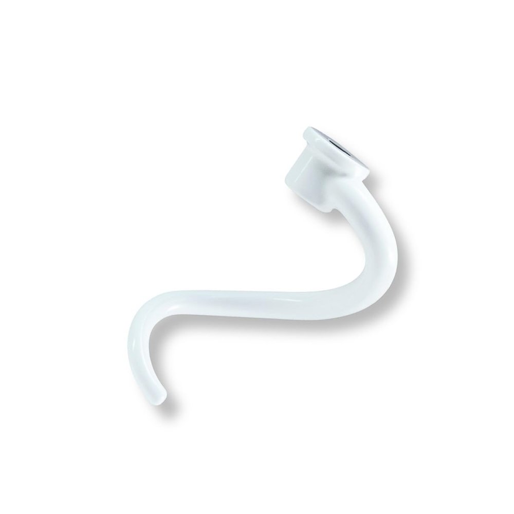 KitchenAid Spiral Coated Dough Hook - Fits Bowl-Lift models KV25G and KP26M1X, White