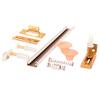 Prime-Line 161794 Bi-Fold Closet Track Kit, 36 In. Length, Steel Track, White (1 Kit) view 1