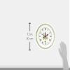 Portmeirion Botanic Garden 10.5-inch Wall Clock, Garden Lilac Motif - Fine Earthenware Silent Wall Clock, Chip-Resistant Glaze, Sophisticated Room & Farmhouse Kitchen Dcor Accent view 3
