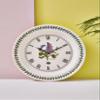 Portmeirion Botanic Garden 10.5-inch Wall Clock, Garden Lilac Motif - Fine Earthenware Silent Wall Clock, Chip-Resistant Glaze, Sophisticated Room & Farmhouse Kitchen Dcor Accent view 4