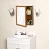 Zenith K16, Swing Door Medicine Cabinet, Oak view 4