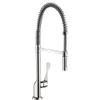 AXOR Citterio Chrome Commercial Kitchen Faucet, Kitchen Faucets with Pull Down Sprayer, Faucet for Kitchen Sink, Chrome 39840001 view 1