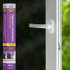 Gila Privacy Black Static Cling Residential DIY Window Film No Glue No Adhesive 3ft x 6.5ft (36in x 78in) - PB78 view 1