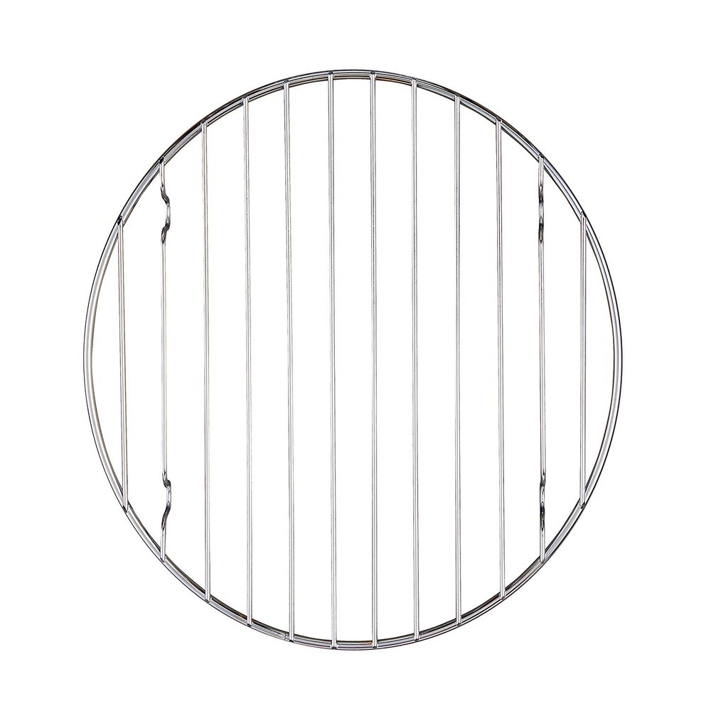 Mrs. Anderson's Baking Harold Imports 9-Inch Round Cake Rack, Silver