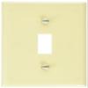 Leviton M01-86001-IMP 1 Gang Wallplates, Switch, Ivory, 10-Pack view 1