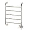 Warmrails Regent Towel Warmer - Wall Mounted Towel Warmer Rack for Drying Towels and Garments - 25.5-Inch Chrome Finish Frame with 5 Bars - Model HSRC view 1