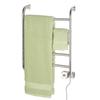 Warmrails Regent Towel Warmer - Wall Mounted Towel Warmer Rack for Drying Towels and Garments - 25.5-Inch Chrome Finish Frame with 5 Bars - Model HSRC view 3