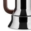 Alessi 9090/6 - Design Stovetop Espresso Coffee Maker, 18/10 Stainless Steel, Mirror Polished, 6 cups view 4