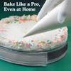 Regency Wraps EvenBake CakeStrips, Aluminized Cotton Band with Secure Velcro-like Closure to Create Moist, Even Layers, Pack of 2, Silver, 30", fit 8-9" cake pans view 4