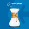 Chemex Pour-Over Glass Coffeemaker - Classic Series - 8-Cup - Exclusive Packaging view 2