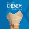 Chemex Pour-Over Glass Coffeemaker - Classic Series - 8-Cup - Exclusive Packaging view 3