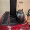 US Stove Company Kettle Fireplace 3Qt Black, L view 3