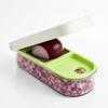 Vidalia Chop Wizard, Vegetable and Fruit Chopper with 2 Cup Base, Stainless Steel Blades, Dishwasher Safe view 2