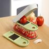 Vidalia Chop Wizard, Vegetable and Fruit Chopper with 2 Cup Base, Stainless Steel Blades, Dishwasher Safe view 3
