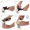 Kuhn Rikon Auto Safety LidLifter/Can Opener with Ring-Pull, 8 x 2.5 x 2.75 inches, Red view 2