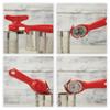 Kuhn Rikon Auto Safety LidLifter/Can Opener with Ring-Pull, 8 x 2.5 x 2.75 inches, Red view 3
