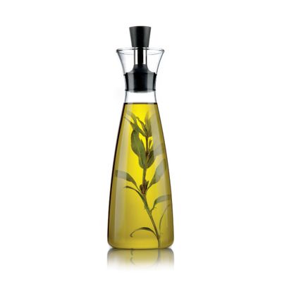EVA SOLO | Oil and Vinegar Carafe 0.5l / 17 fl. ounces | Drip-free no oil or dressing on the table | Oilflask & Dressing Shaker | Danish Design, Functionality & Quality