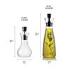 EVA SOLO | Oil and Vinegar Carafe 0.5l / 17 fl. ounces | Drip-free  no oil or dressing on the table | Oilflask & Dressing Shaker | Danish Design, Functionality & Quality view 2