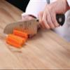 Mercer Culinary M20707 Genesis 7-Inch Santoku Knife,Black view 3
