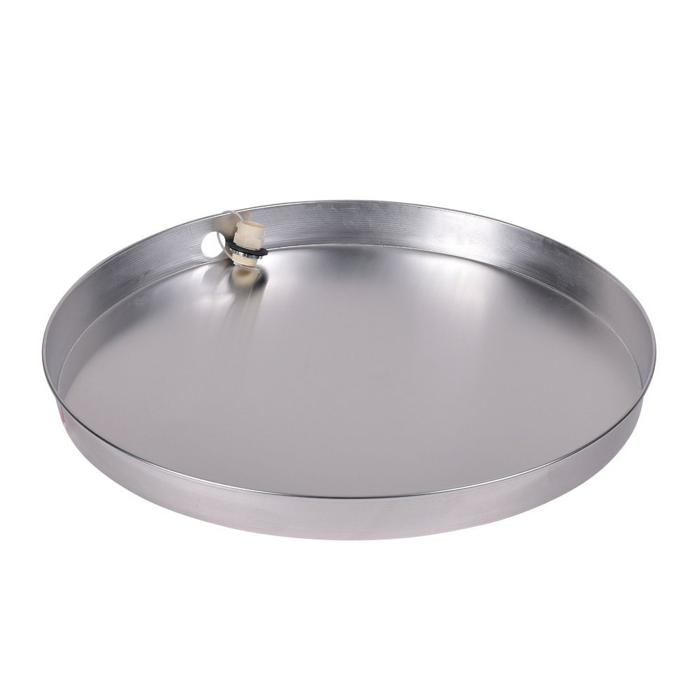 Oatey 34174 26 in. Aluminum Water Heater Pan with 1 in. CPVC Adapter
