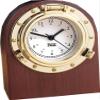 Weems & Plath Porthole Collection Desk Clock view 1
