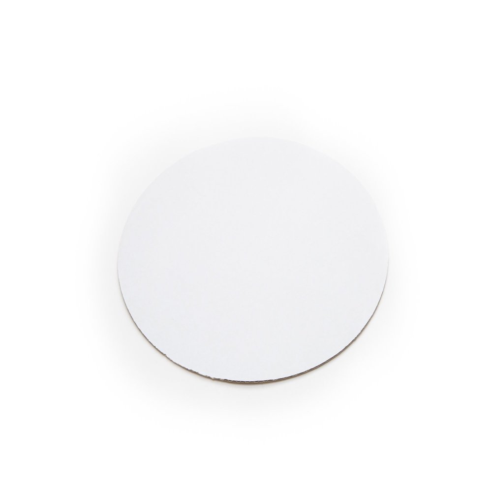 Fox Run Round Cake Base, Cardboard, 10-Inch, Pack of 12, White