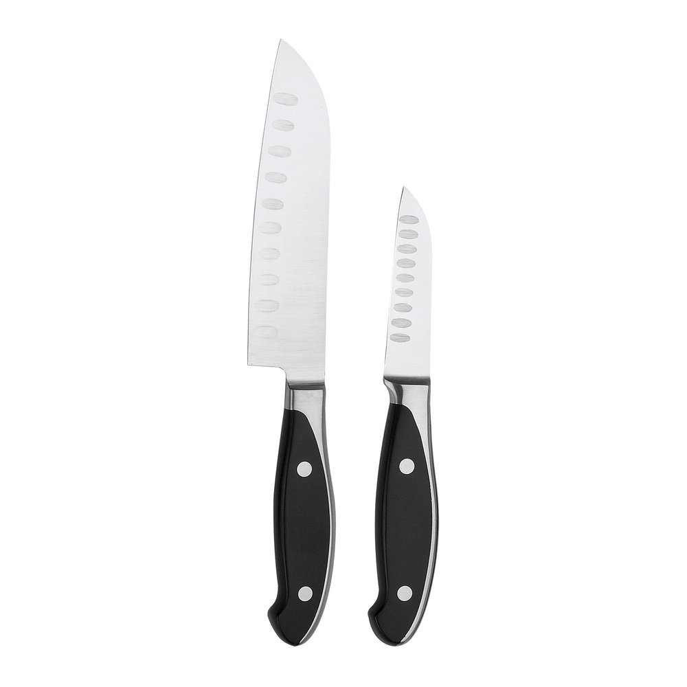 HENCKELS Forged Synergy 2-pc Asian Knife Set, Black/Stainless Steel