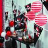 Pirate Banner - Pirate Pennant - 100 ft Jolly Roger Flag - 1 Piece - Pirate Party Decorations - Pirate Decor - Pirate Birthday Party Decorations - Skull Party - Pennants - Hanging Dcor view 4